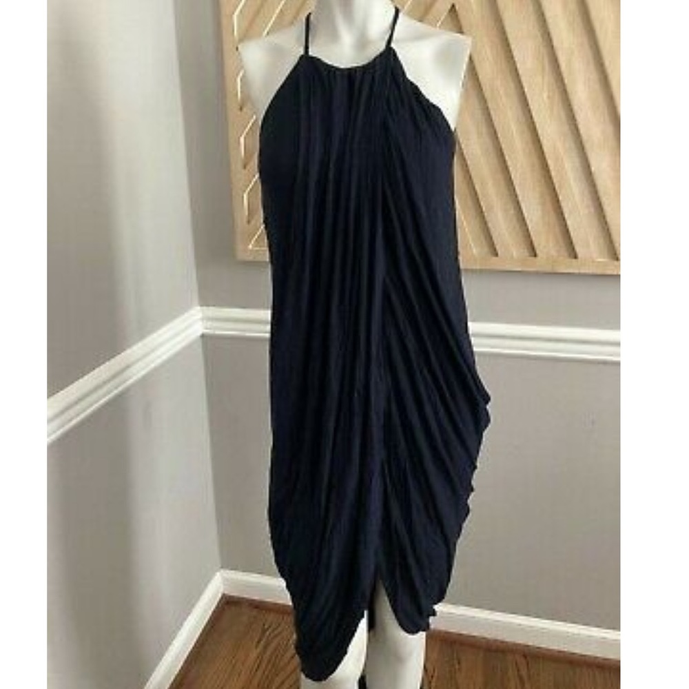 Anthropologie Bailey 44 Navy Blue Dress